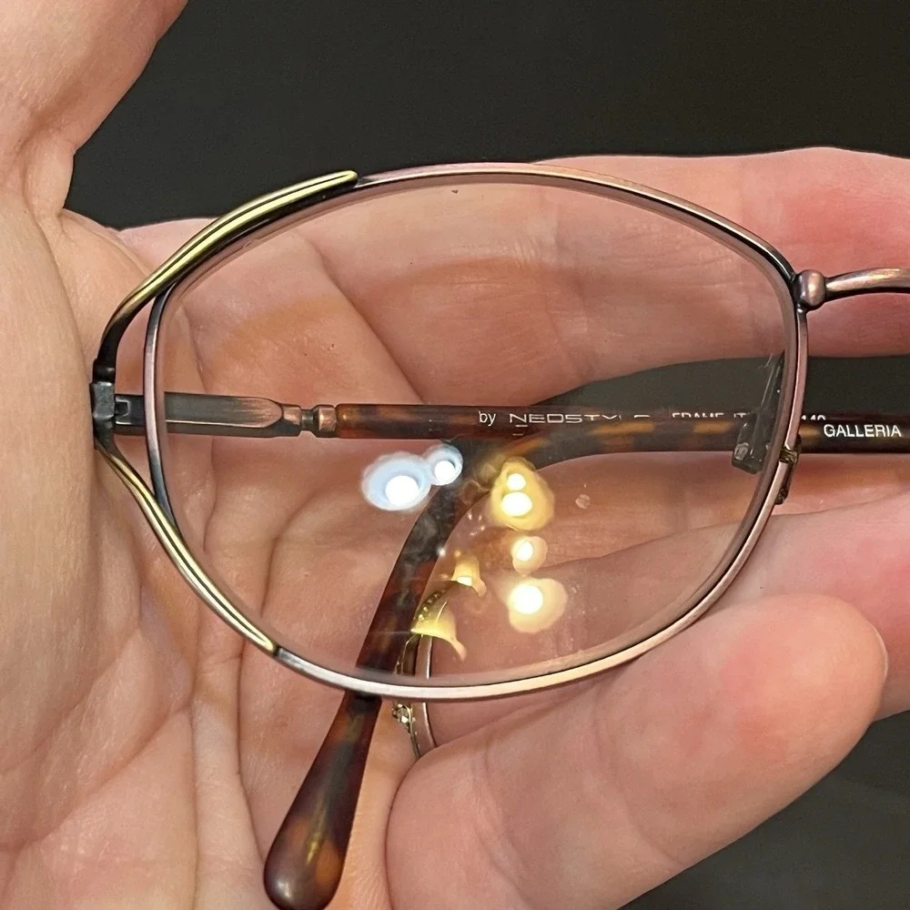 Neostyle Eyeglasses Frames Galleria Matte Tortoise Shell Design Glasses Vintage